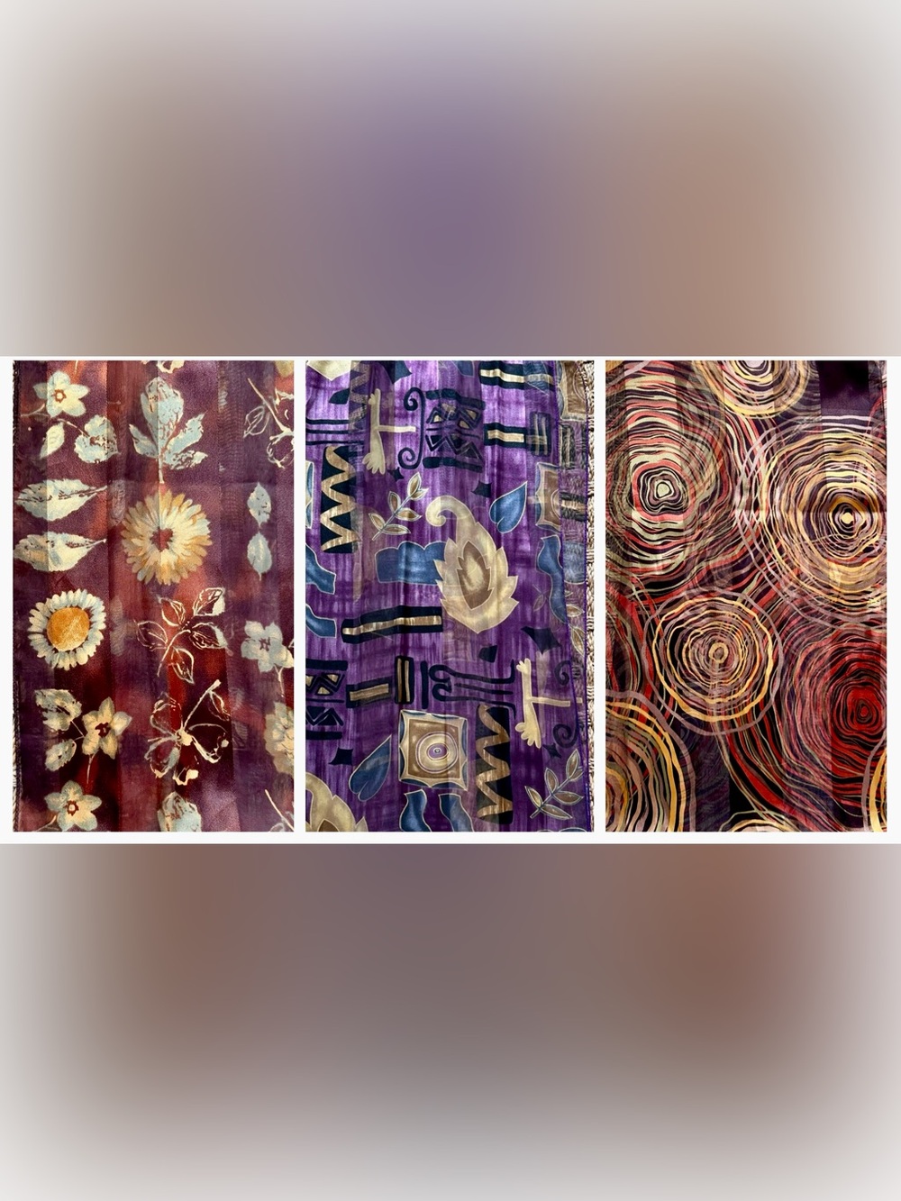 Three scarf bundle